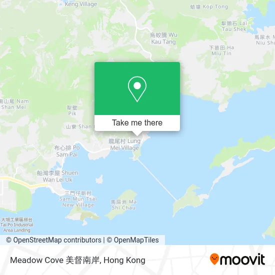 Meadow Cove 美督南岸 map