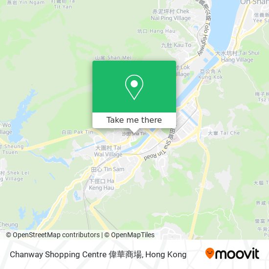 Chanway Shopping Centre 偉華商場 map