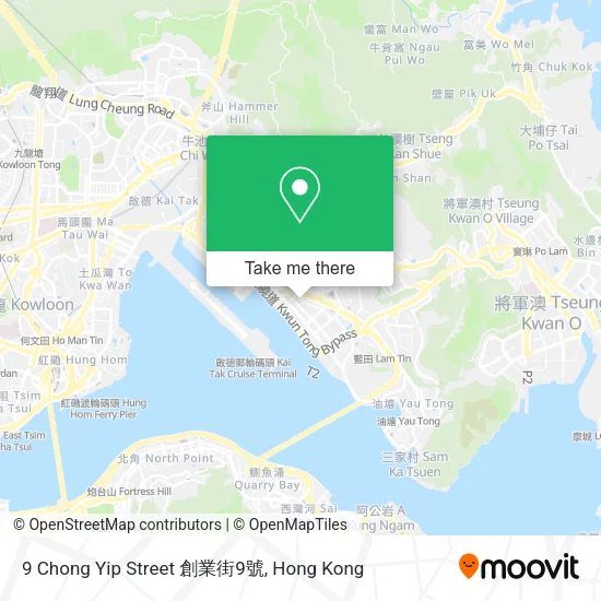 9 Chong Yip Street 創業街9號 map