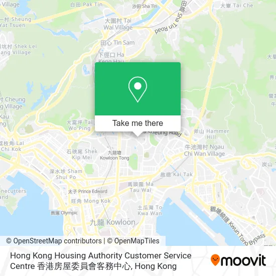 Hong Kong Housing Authority Customer Service Centre 香港房屋委員會客務中心 map