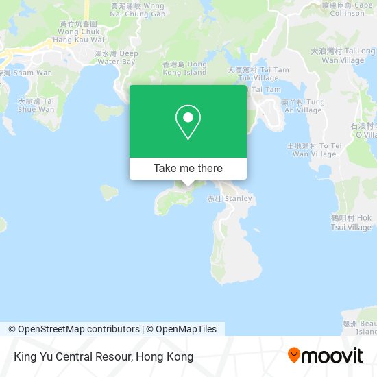 King Yu Central Resour map