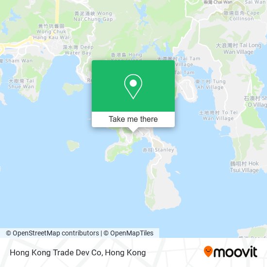 Hong Kong Trade Dev Co map