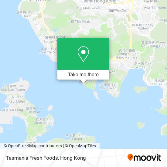 Tasmania Fresh Foods map