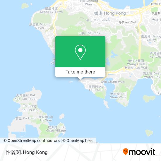 怡麗閣 map