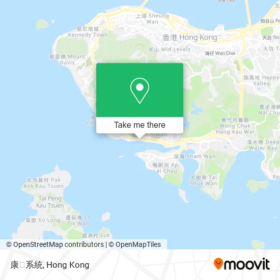 康系統地圖
