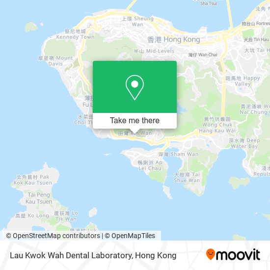 Lau Kwok Wah Dental Laboratory map