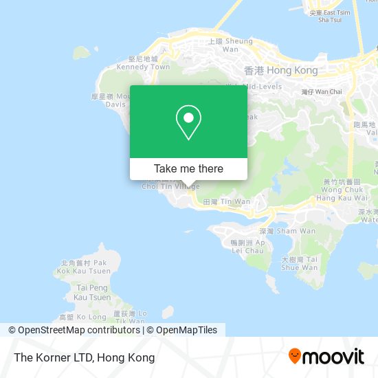 The Korner LTD地圖