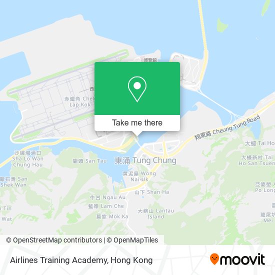 Airlines Training Academy map