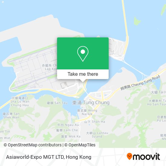 Asiaworld-Expo MGT LTD地圖