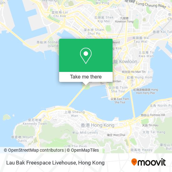 Lau Bak Freespace Livehouse map