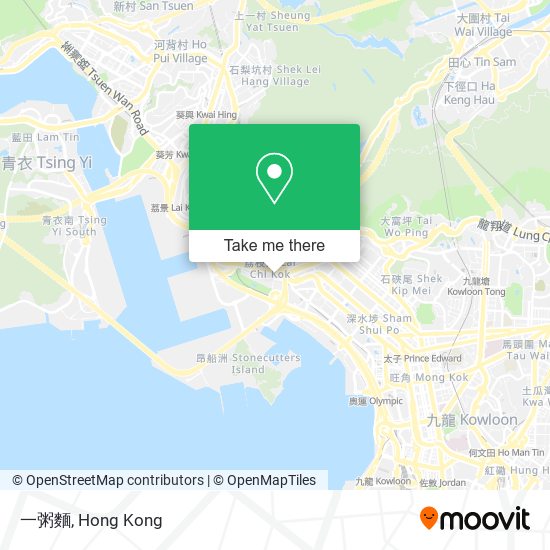 一粥麵地圖