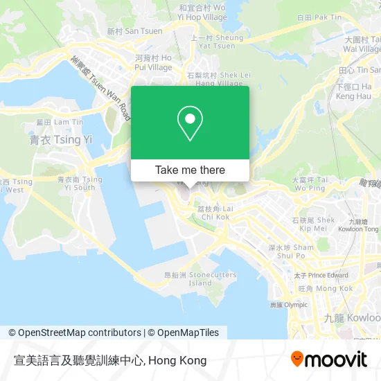 宣美語言及聽覺訓練中心地圖