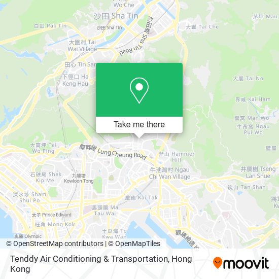 Tenddy Air Conditioning & Transportation map
