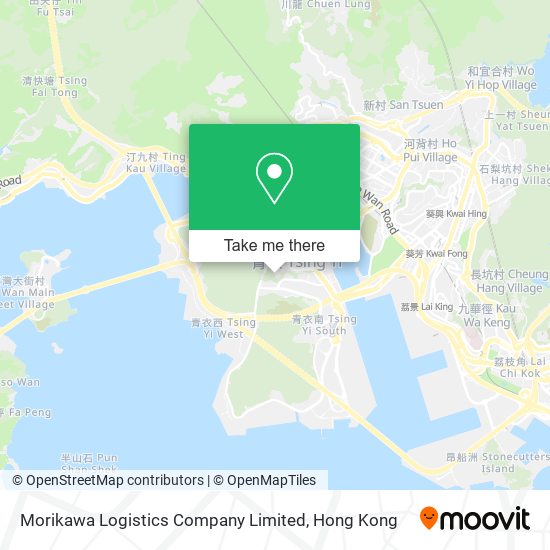 Morikawa Logistics Company Limited地圖