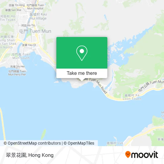 翠景花園地圖