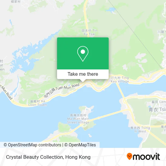 Crystal Beauty Collection map