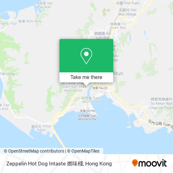 Zeppelin Hot Dog Intaste 燃味棧地圖