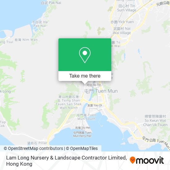 Lam Long Nursery & Landscape Contractor Limited地圖