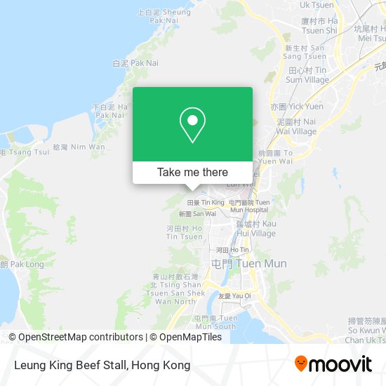 Leung King Beef Stall map