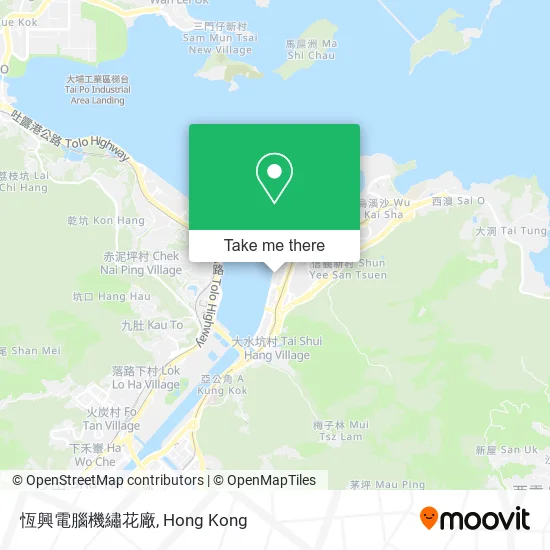 恆興電腦機繡花廠地圖