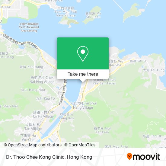 Dr. Thoo Chee Kong Clinic map