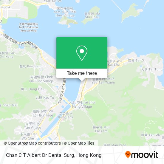 Chan C T Albert Dr Dental Surg map