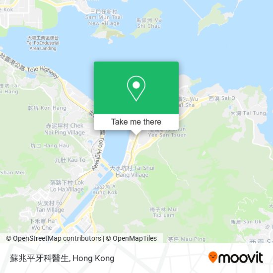 蘇兆平牙科醫生地圖
