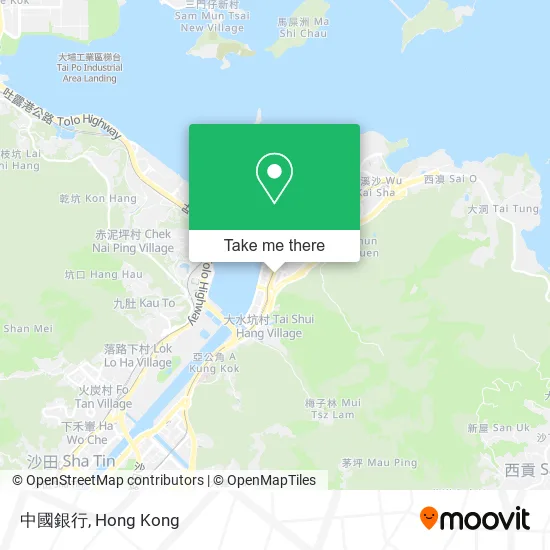中國銀行地圖