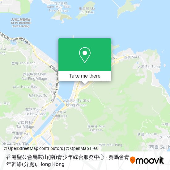 香港聖公會馬鞍山(南)青少年綜合服務中心 - 賽馬會青年幹線(分處) map