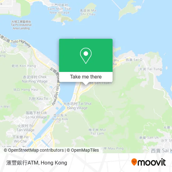 滙豐銀行ATM地圖