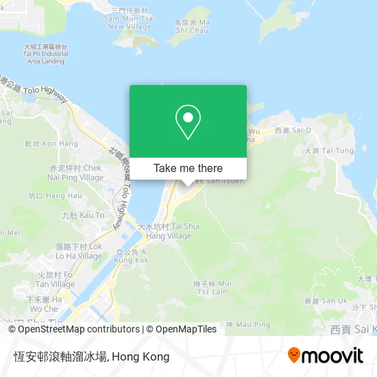 恆安邨滾軸溜冰場地圖