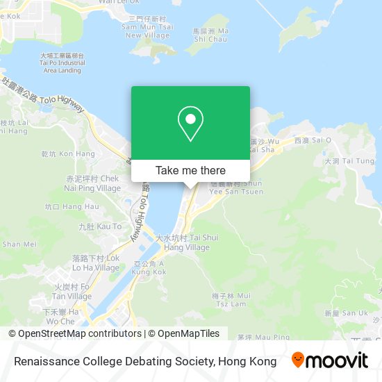 Renaissance College Debating Society map