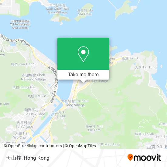 恆山樓地圖