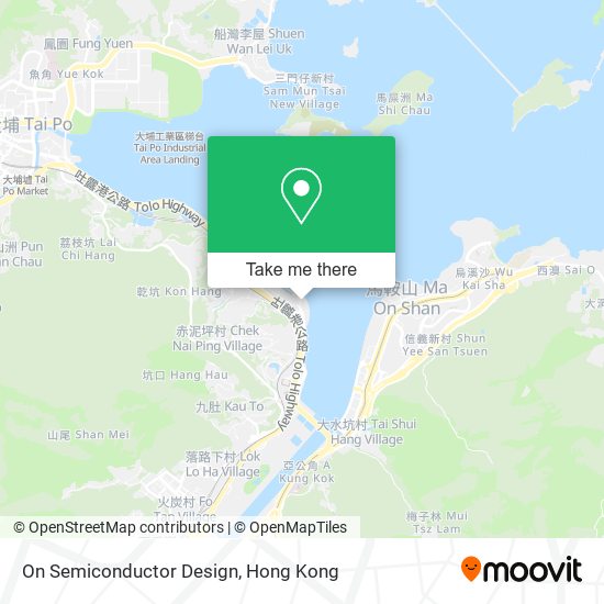 On Semiconductor Design map
