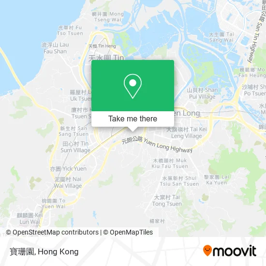 寶珊園 map