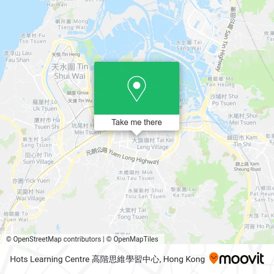 Hots Learning Centre 高階思維學習中心 map