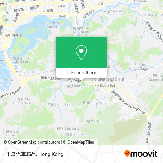 千鳥汽車精品 map