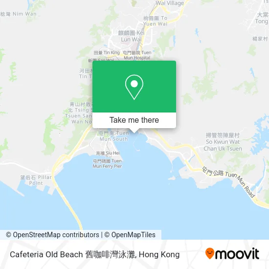 Cafeteria Old Beach 舊咖啡灣泳灘 map