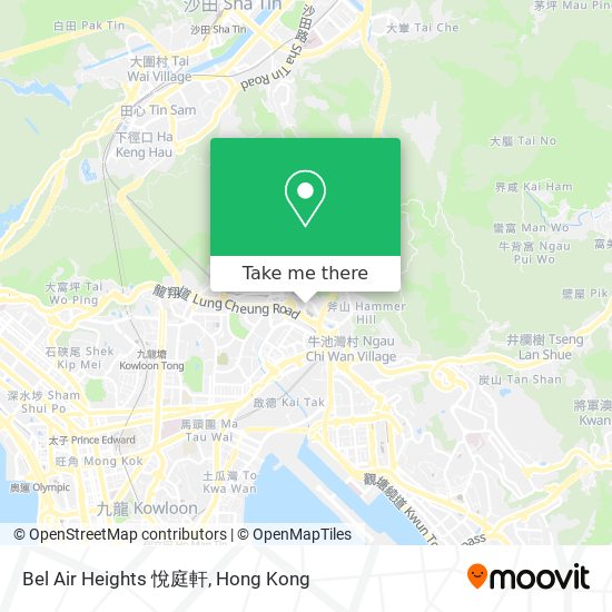 Bel Air Heights 悅庭軒 map