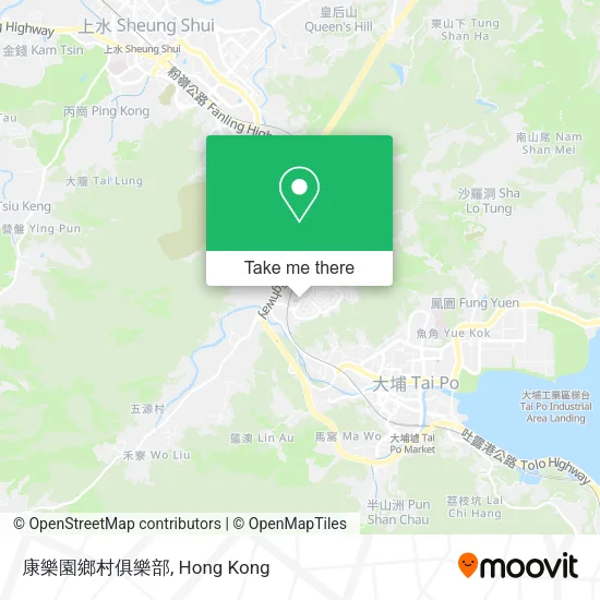 康樂園鄉村俱樂部 map