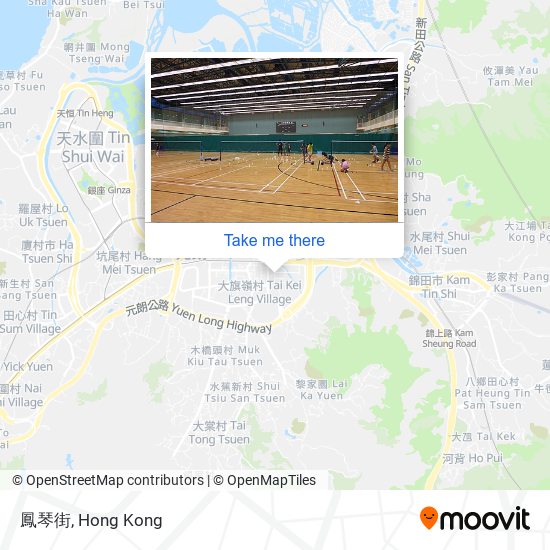 鳳琴街 map