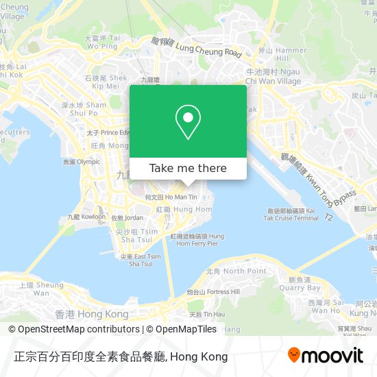 正宗百分百印度全素食品餐廳 map