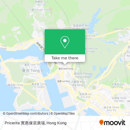 Pricerite 實惠傢居廣場 map
