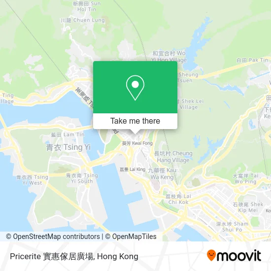 Pricerite 實惠傢居廣場 map