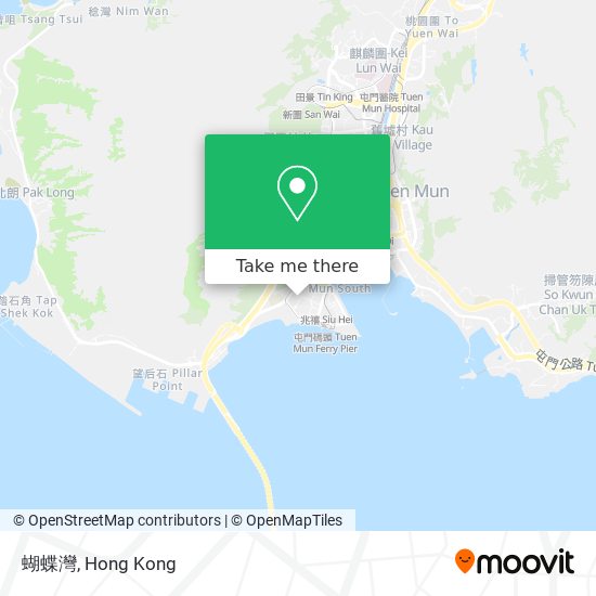 蝴蝶灣 map