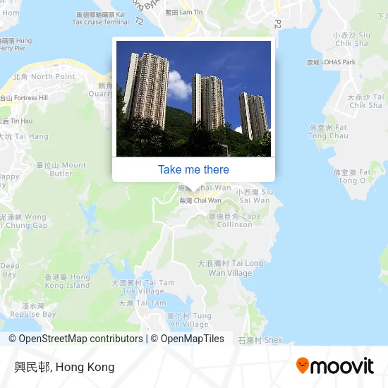 興民邨地圖