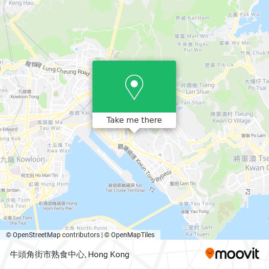 牛頭角街市熟食中心 map