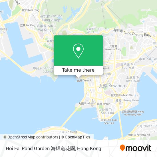 Hoi Fai Road Garden 海輝道花園 map