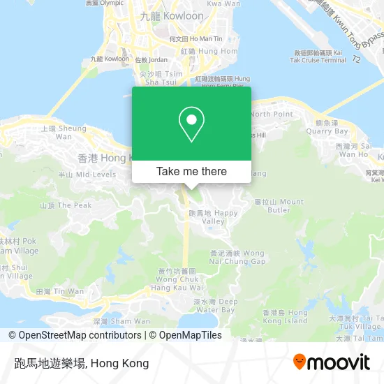 跑馬地遊樂場地圖