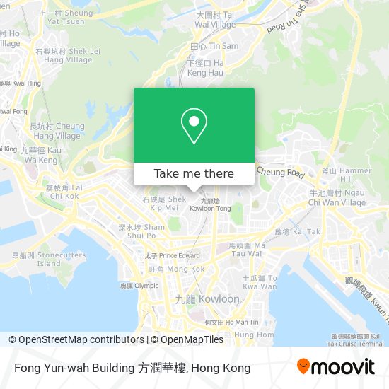 Fong Yun-wah Building 方潤華樓地圖